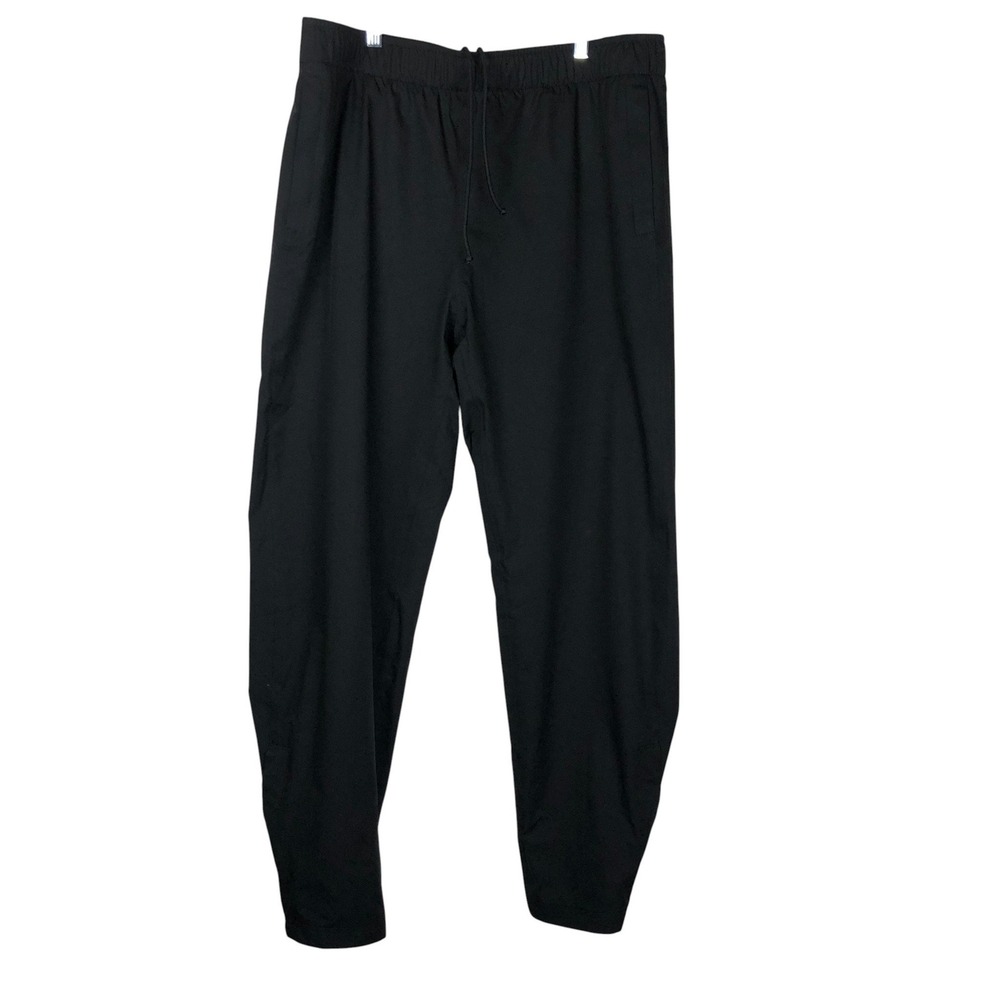 Walter Hagen Mens Weather Resistant Golf Pants Size L Black Mesh Lined